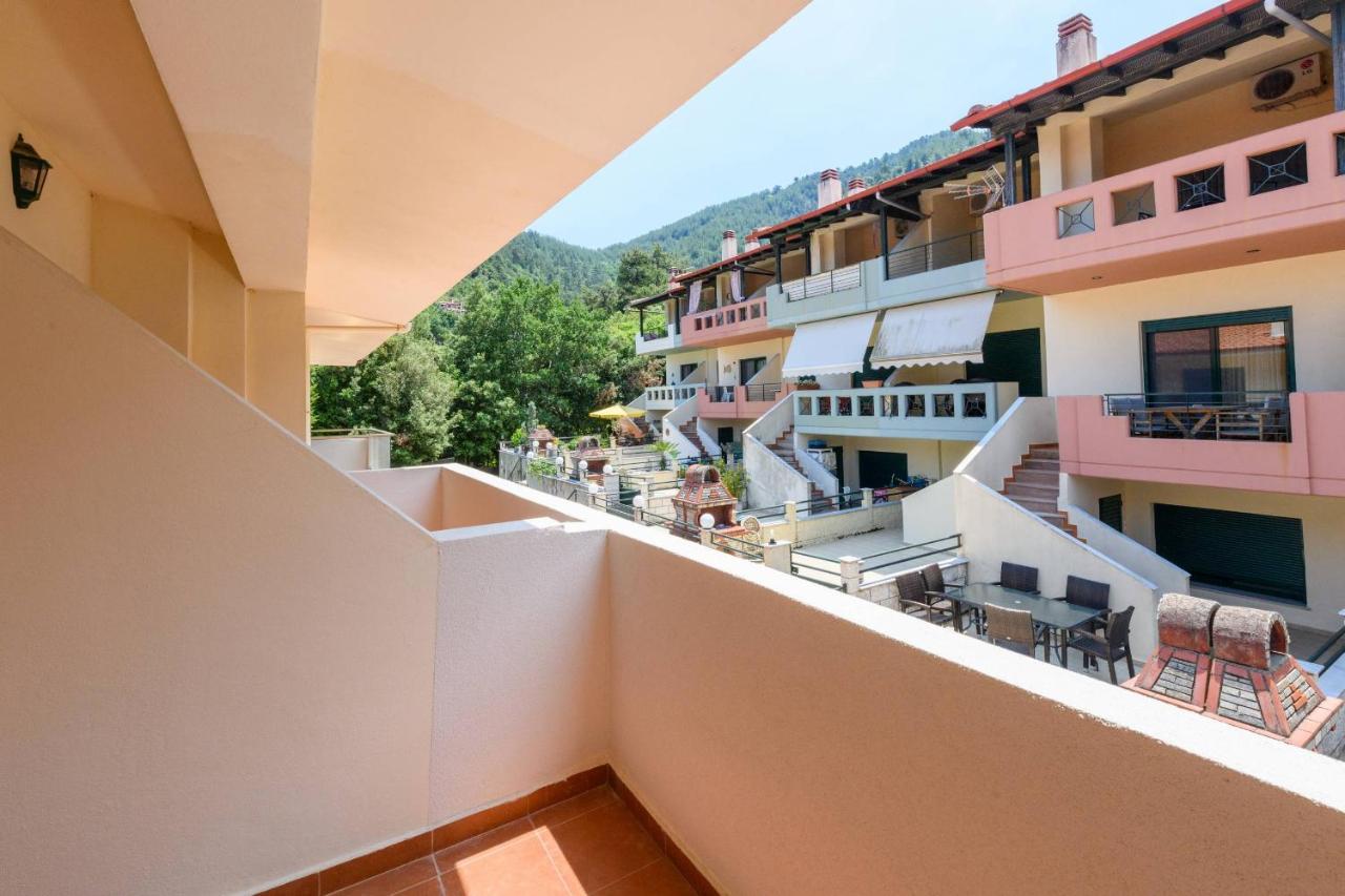 Zoe'S Sea View Apartment Скала-Потамиас Экстерьер фото