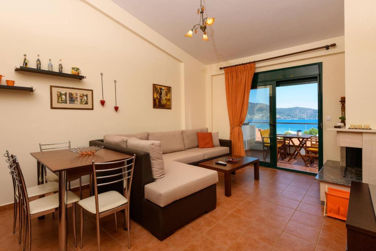 Zoe'S Sea View Apartment Скала-Потамиас Экстерьер фото